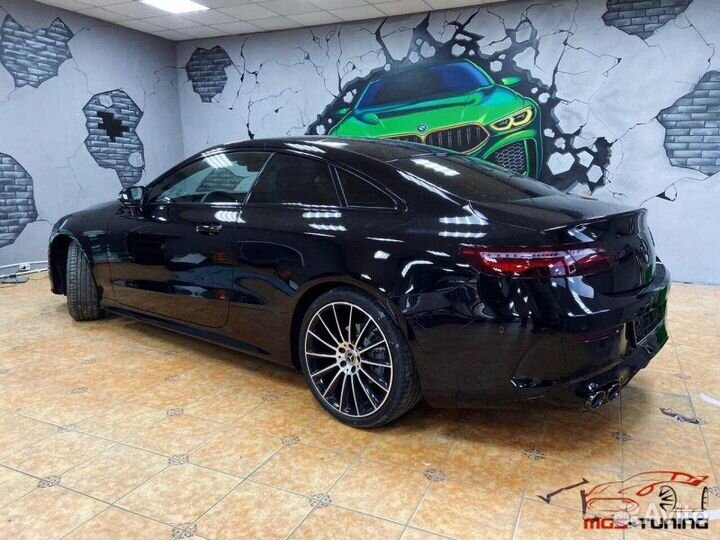 Диффузор с насадками AMG E53 Mercedes-Benz Е Coupe