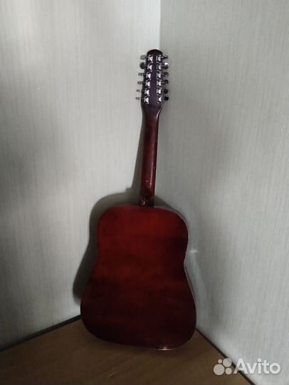 Акустическая гитара бу 12 струнная