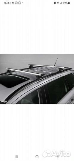 Рейлинги Mitsubishi Outlander