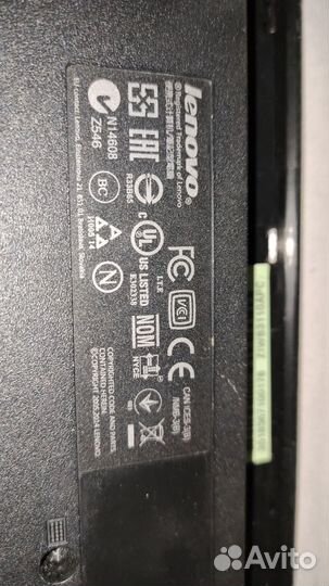 Ноутбук lenovo z546 на запчасти