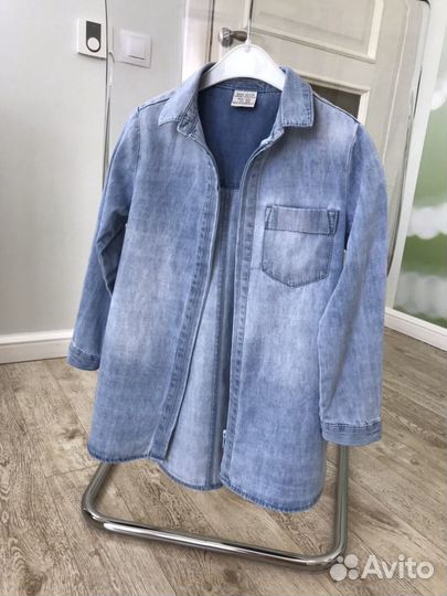 Джинсовое платье/туника Zara