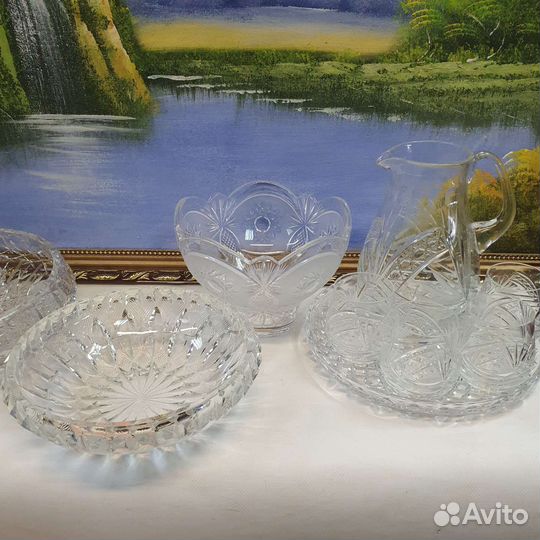 Хрустальная посуда СССР