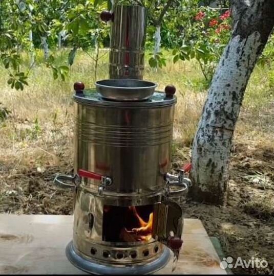 Турецкий самовар бочка 8 литров