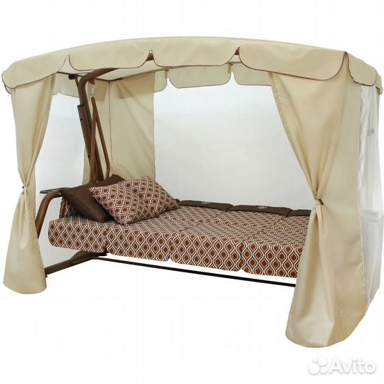 Садовые качели четырехместные 