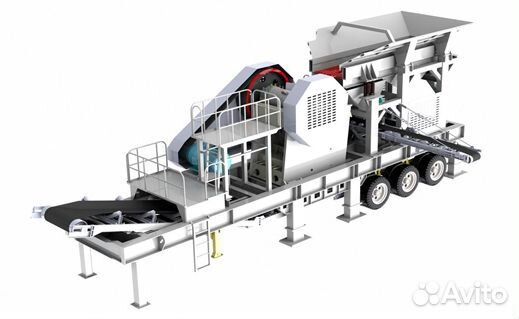 Мобильная щековая дробилка
