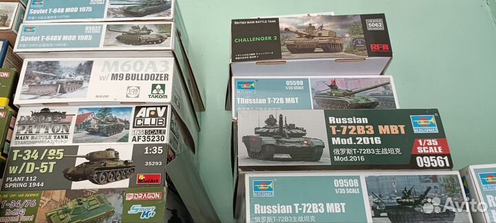 Сборная модель танка