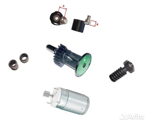 Шестерни актуатора турбины. Оригинал