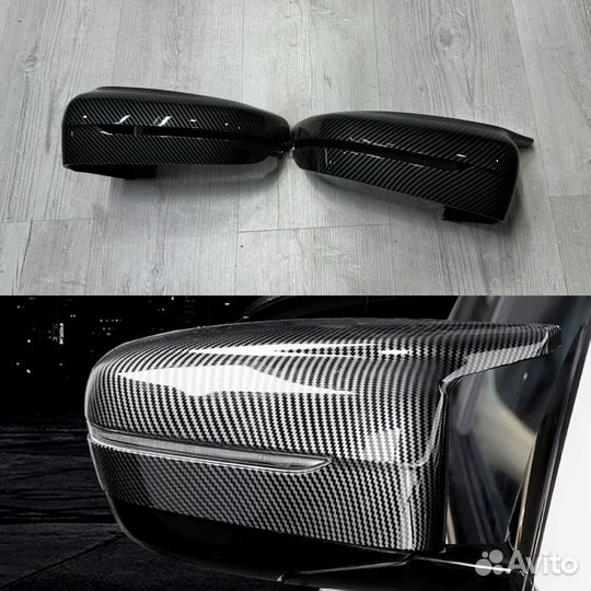 Накладки на боковые заркала g30