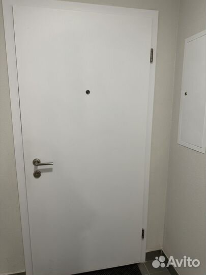 Входная дверь от застройщика