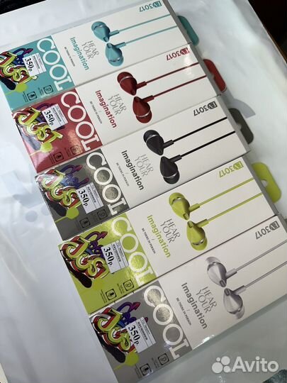 Наушники проводные