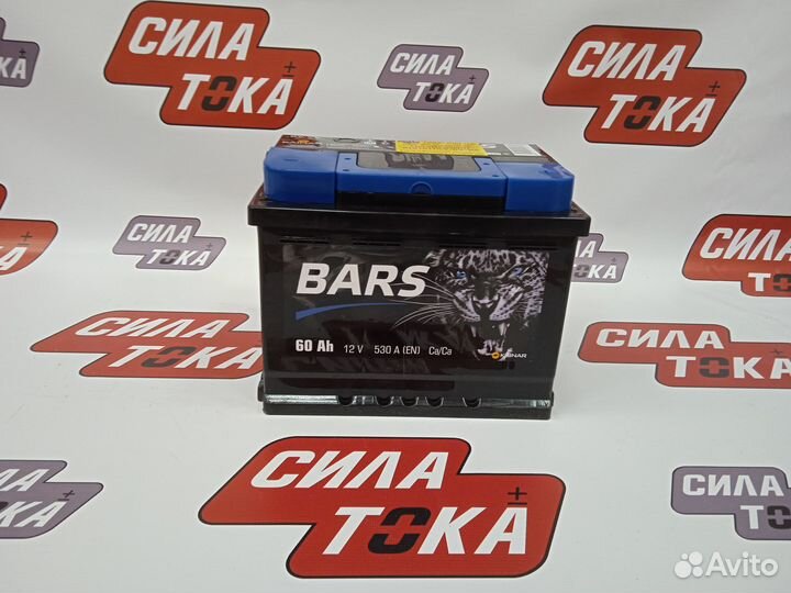 Аккумулятор Bars 60 для Chevrolet Cruze