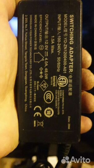 Блок питания 12v