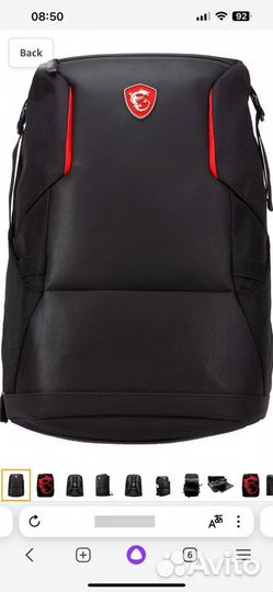 Рюкзак для ноутбука MSI Urban Raider 17