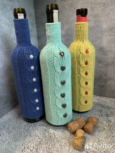 Чехол на вино. для повода и без