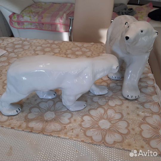 Медведи. фарфор