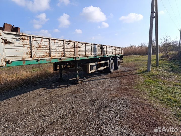 Полуприцеп бортовой МАЗ 938660-043, 2007