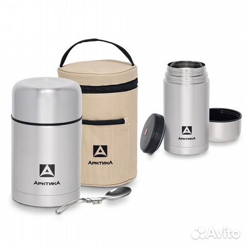 301-750А Термос Арктика пищевой 0,75л. (серебро) с