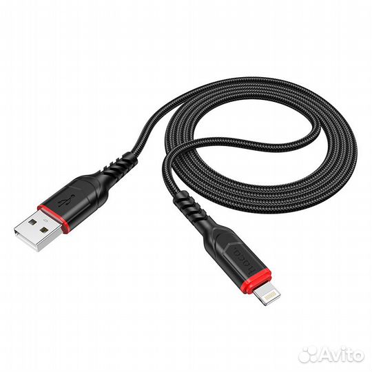 Кабель USB hoco X59 Victory, USB - Lightning, 2.4А