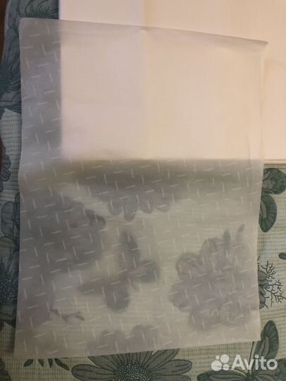 Набор бумага и лента chanel