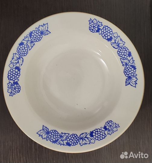 Тарелка СССР, суповая