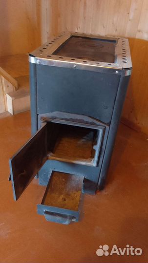 Печка для отопления дома бу