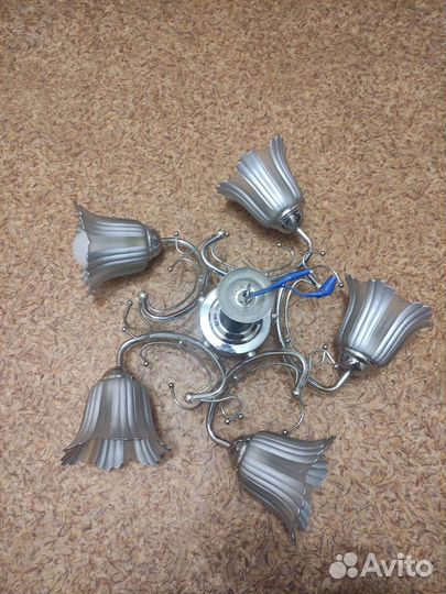 Люстра потолочная бу