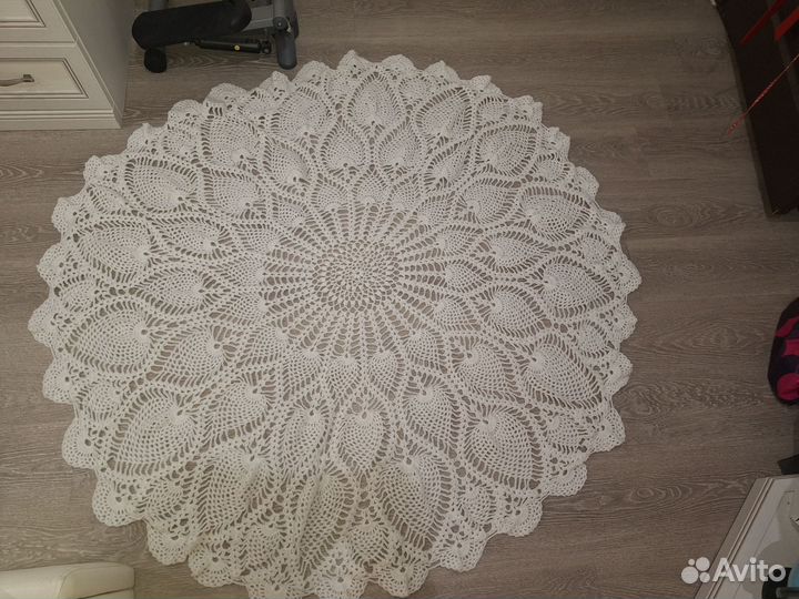 Скатерть вязаные крючком