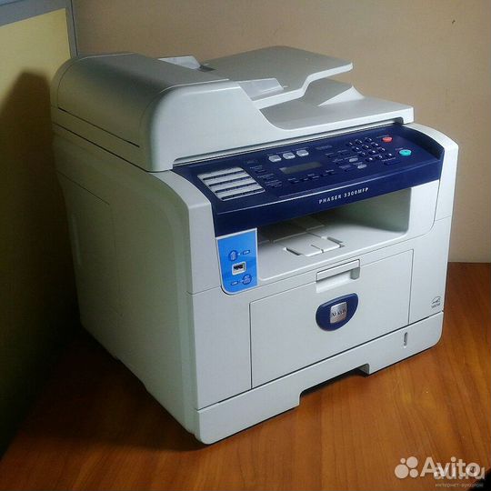 Лазерное мфу Xerox 3300 + картридж гарантия