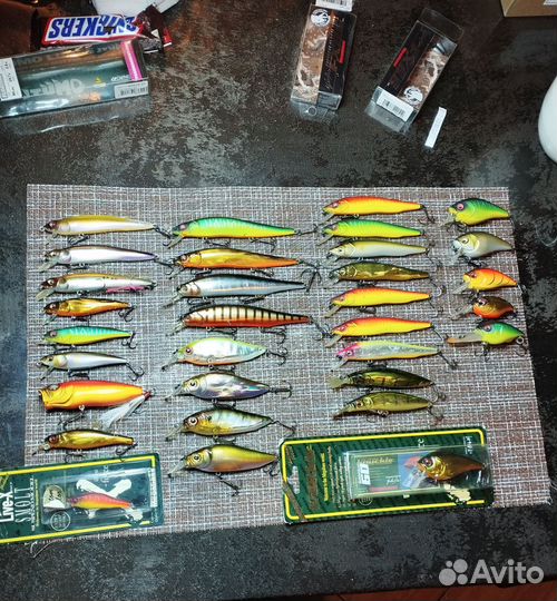 Воблеры фирм megabass, rapala, zipbaits, daiwa