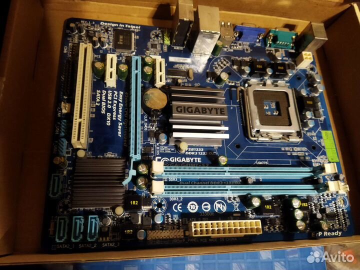 Материнская плата gigabyte GA-G41MT-S2 DDR3