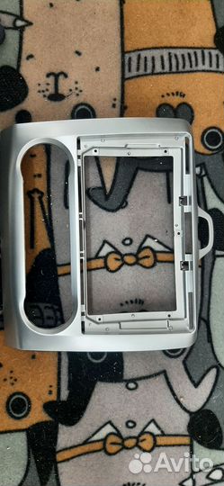 Рамка для 2 din магнитолы ford focus2