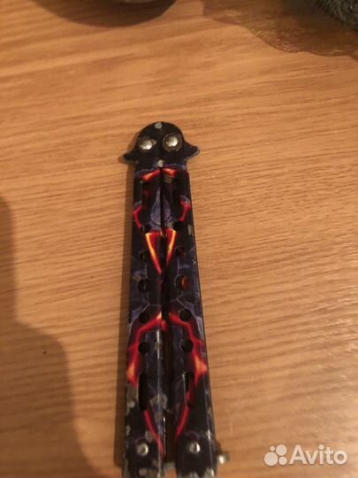 Тренировочный нож бабочка