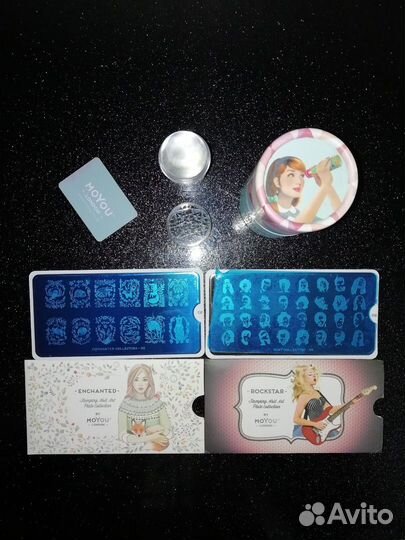 Пластины и Штамп для стемпинга MoYou London