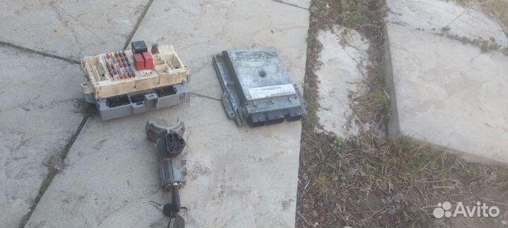 Блоки управления двигателем пежо ситроен