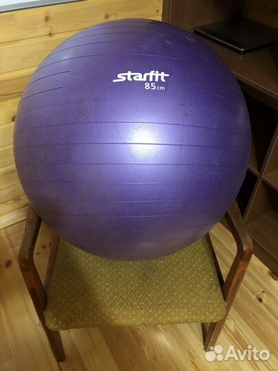 Мяч гимнастический starfit 85см GB-101 с насосом