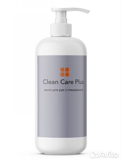 Clean Care Plus Нейтральное жидкое мыло с глицерин
