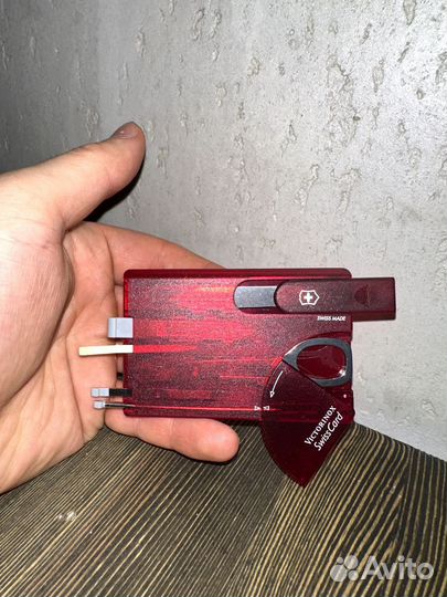 Victorinox Swiss Card 11 functions в упаковке