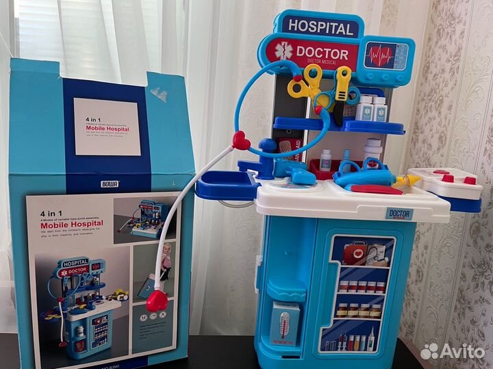 4 в 1 набор доктора со светом и звуком
