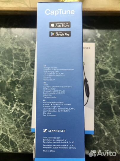 Наушники Sennheiser CX sport