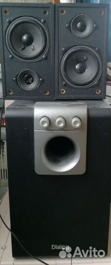 Сабвуфер с колонками