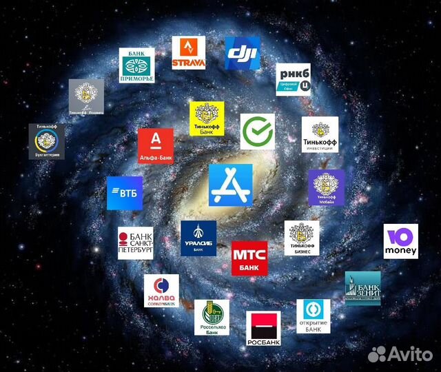 Установка приложений Сбербанк Тиньков Альфа djiвтб
