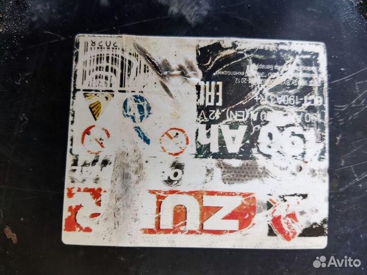 Аккумулятор на технику