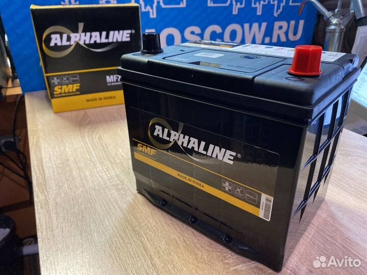 Аккумулятор Alphaline 75D23L для Хендай Солярис