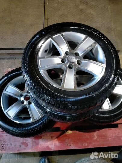 Литые диски r15 с резиной бу