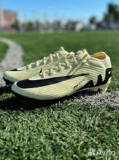 Бутсы Nike Mercurial yellow