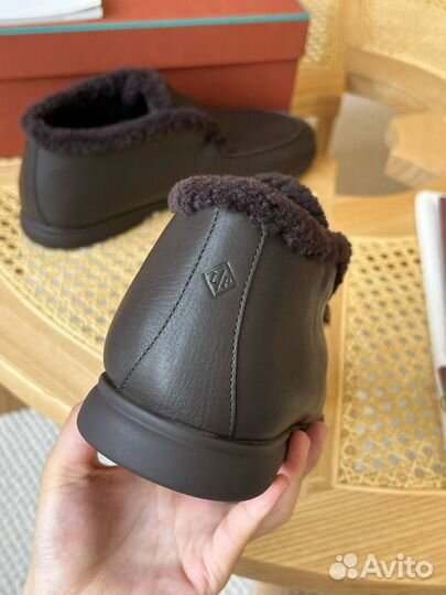 Мужские ботинки loro piana топ качество