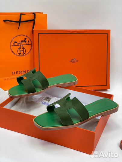 Шлепки Hermes женские Размер 36-41