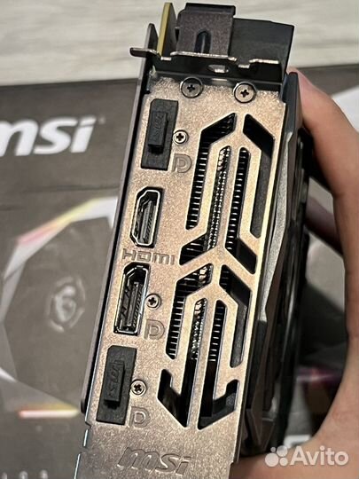 Видеокарта MSI GTX 1660 super gamingx 6GB