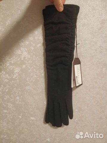 Перчатки длинные новые