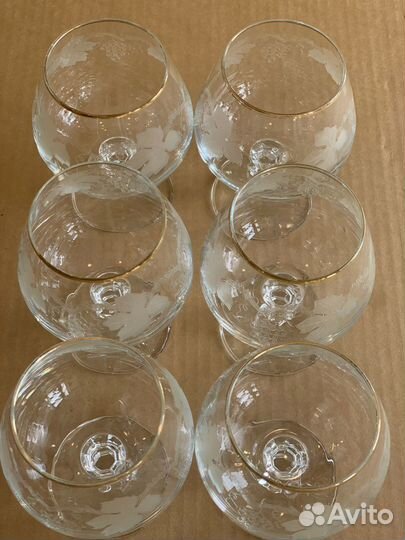 Бокалы для бренди/коньяка Bohemia Crystal 6шт